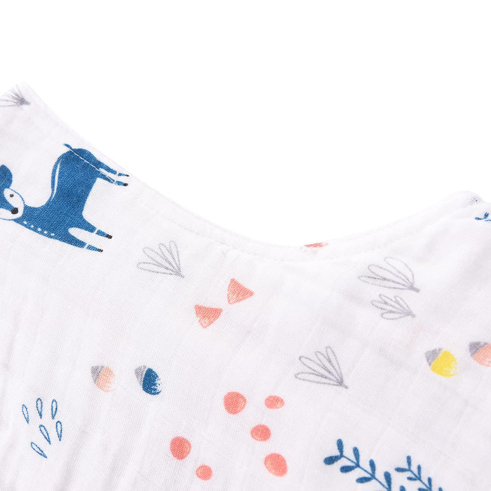 TADO MUSLIN wearable blanket eliminates loose blankets for safer, calmer bedtimes.