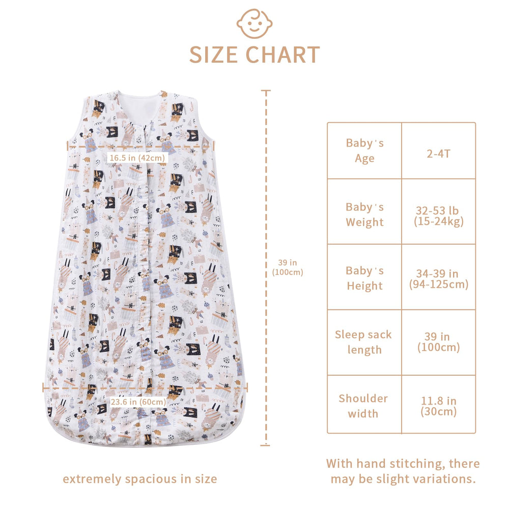 TADO MUSLIN zipper garage protects delicate skin during night-time diapering