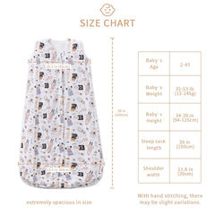 TADO MUSLIN zipper garage protects delicate skin during night-time diapering
