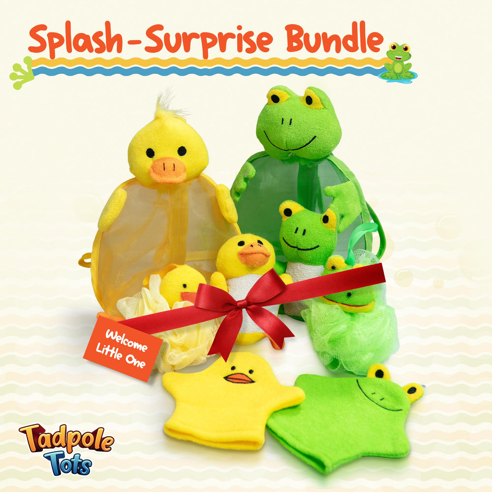 TadPole Tots colorful design boosts joyful bath time cues