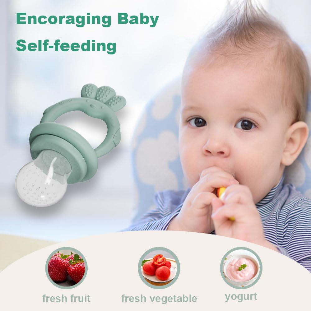 TAEAFER soft-handle teether feature during feeding and teething.