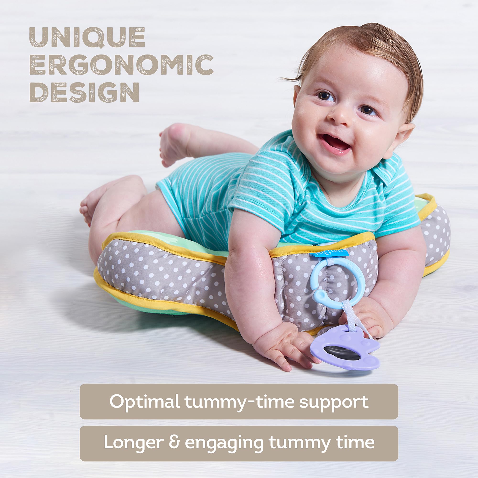 Taf Toys soft fabric closeup emphasizes cozy baby friendly material.