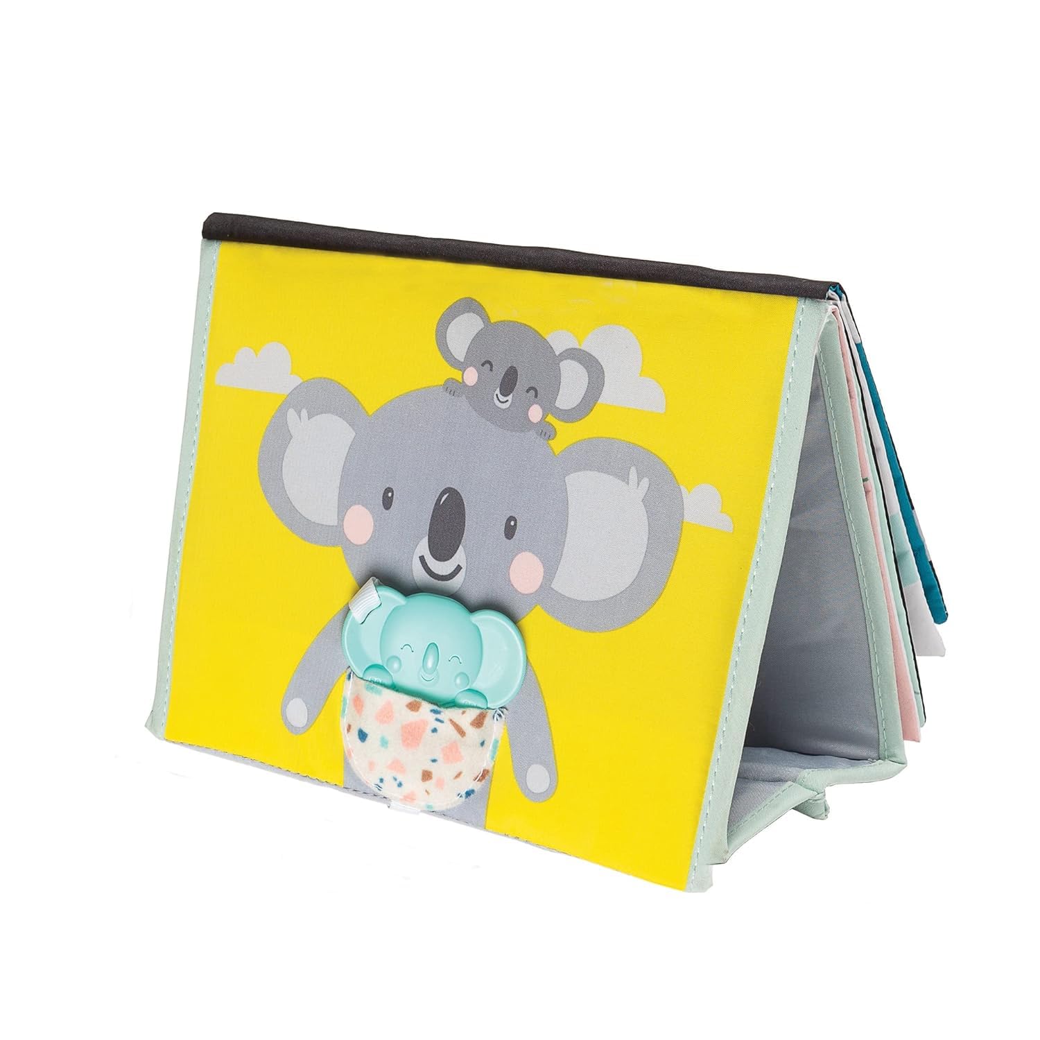 Taf Toys Stage 2 colorful illustrations invite longer tummy time play.