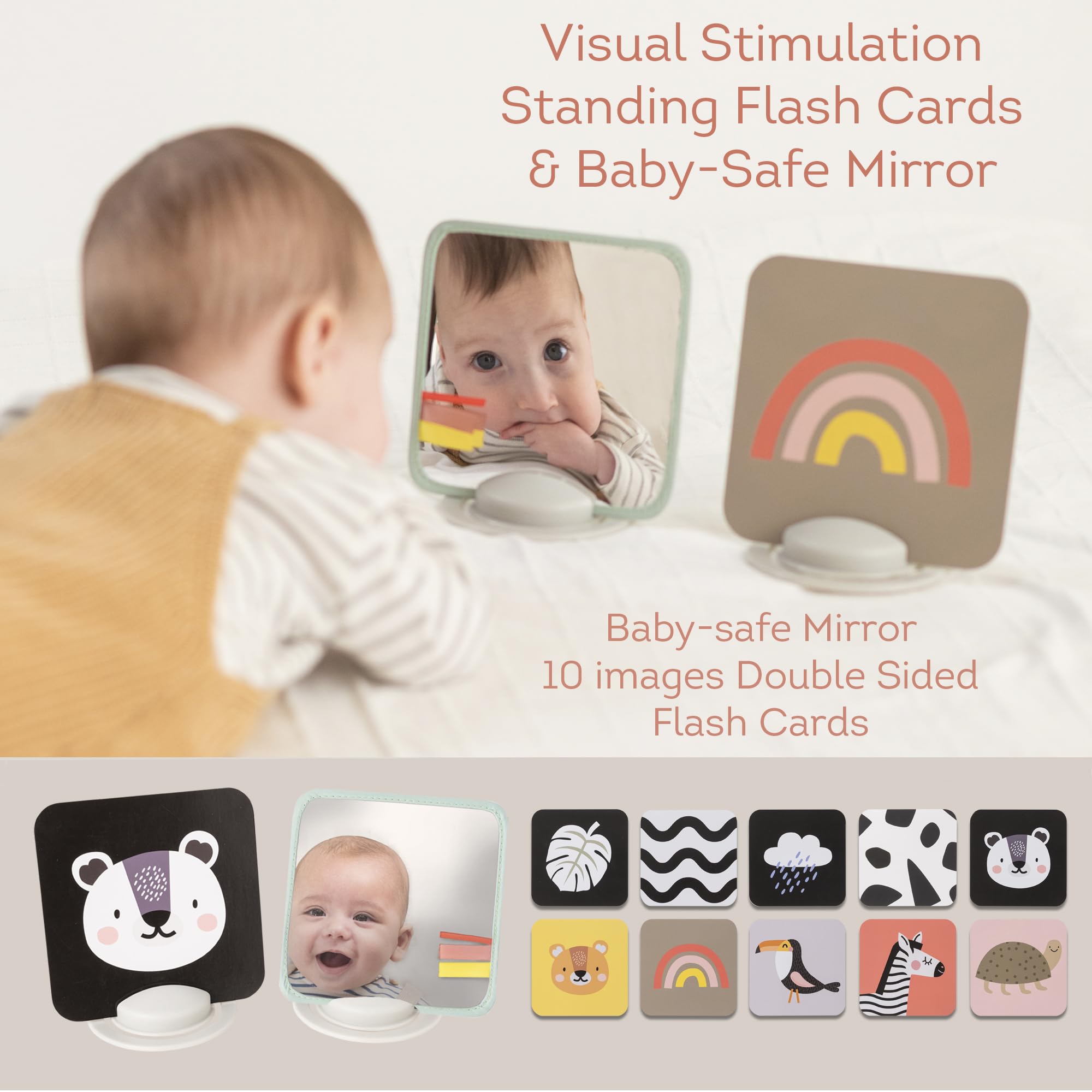 TAF TOYS flash cards baby learning—vibrant visuals to stimulate recognition and curiosity.