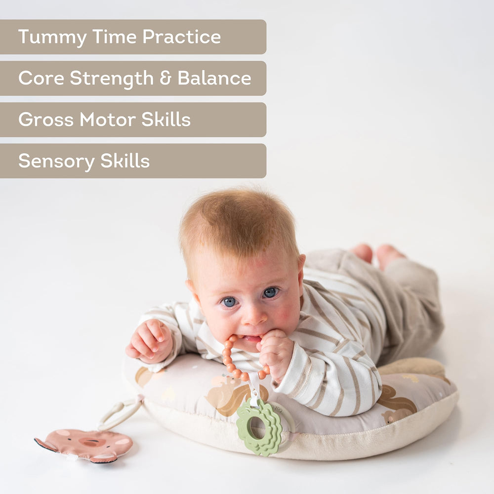Taf Toys newborn 0-3m use supports early neck and back muscle awareness