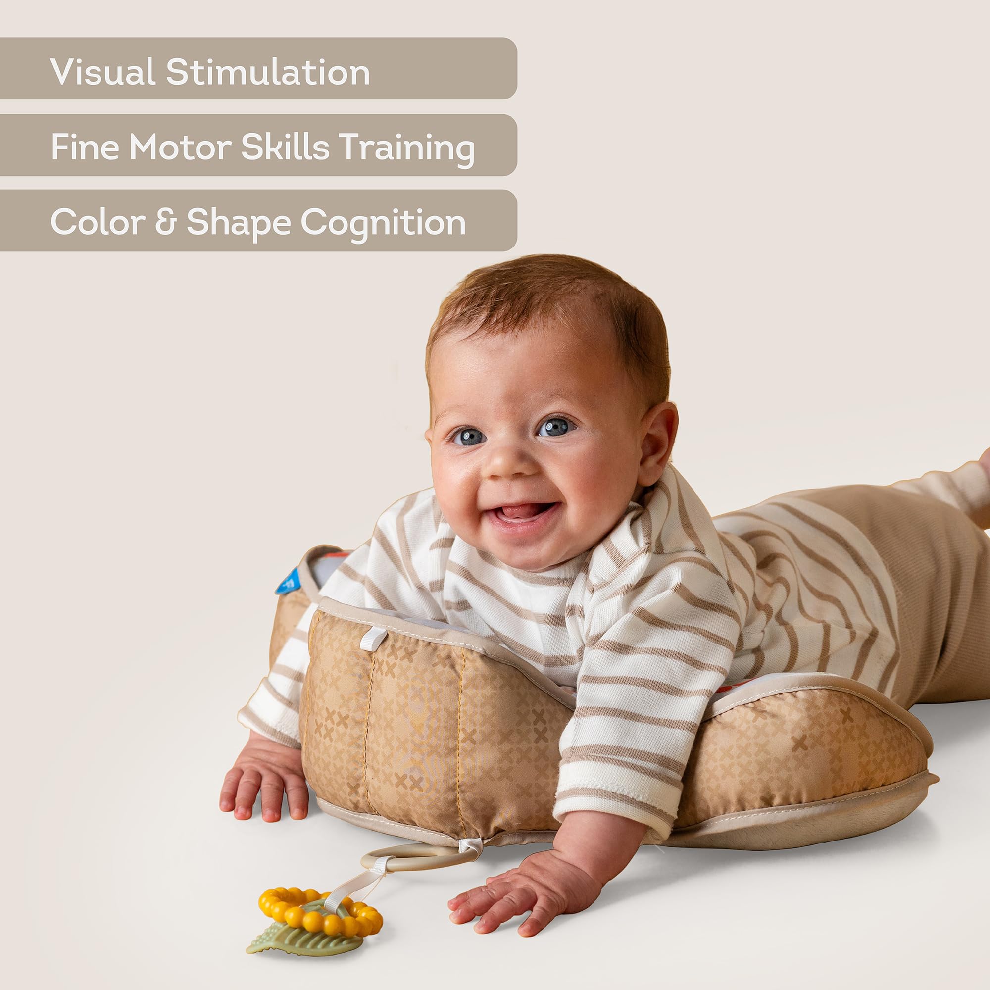 Taf Toys newborn-friendly-ergonomic-design is lightweight and portable for travel
