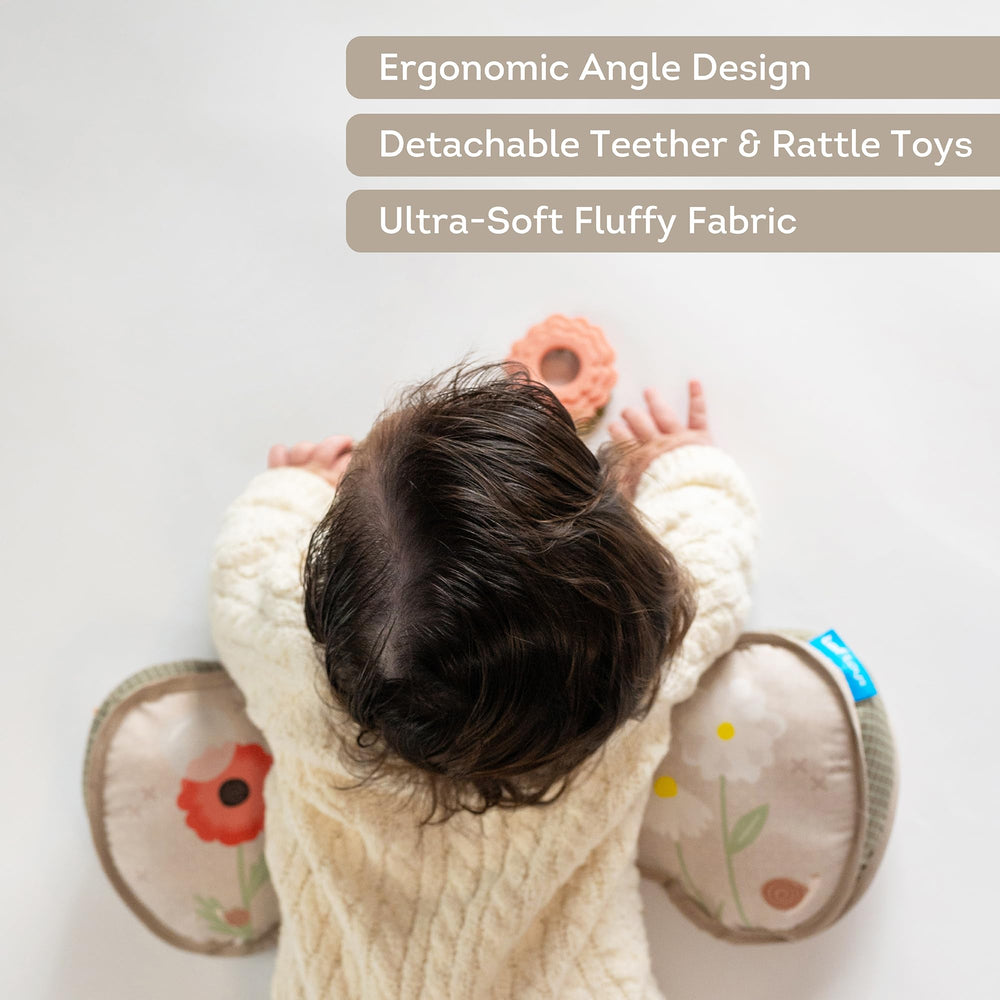 Taf Toys portable tummy time mat provides versatile locations for play