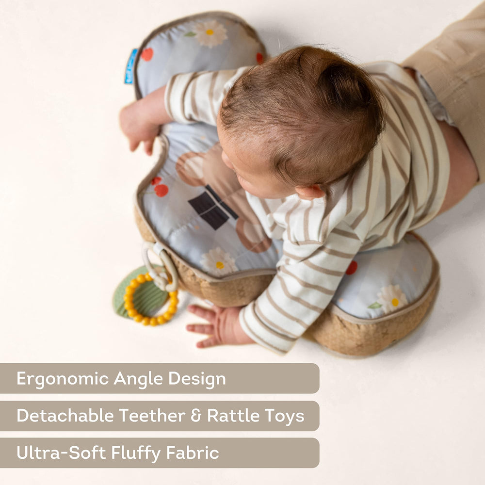 Taf Toys portable-tummy-time-soft-foam keeps cushions comfy for daily play