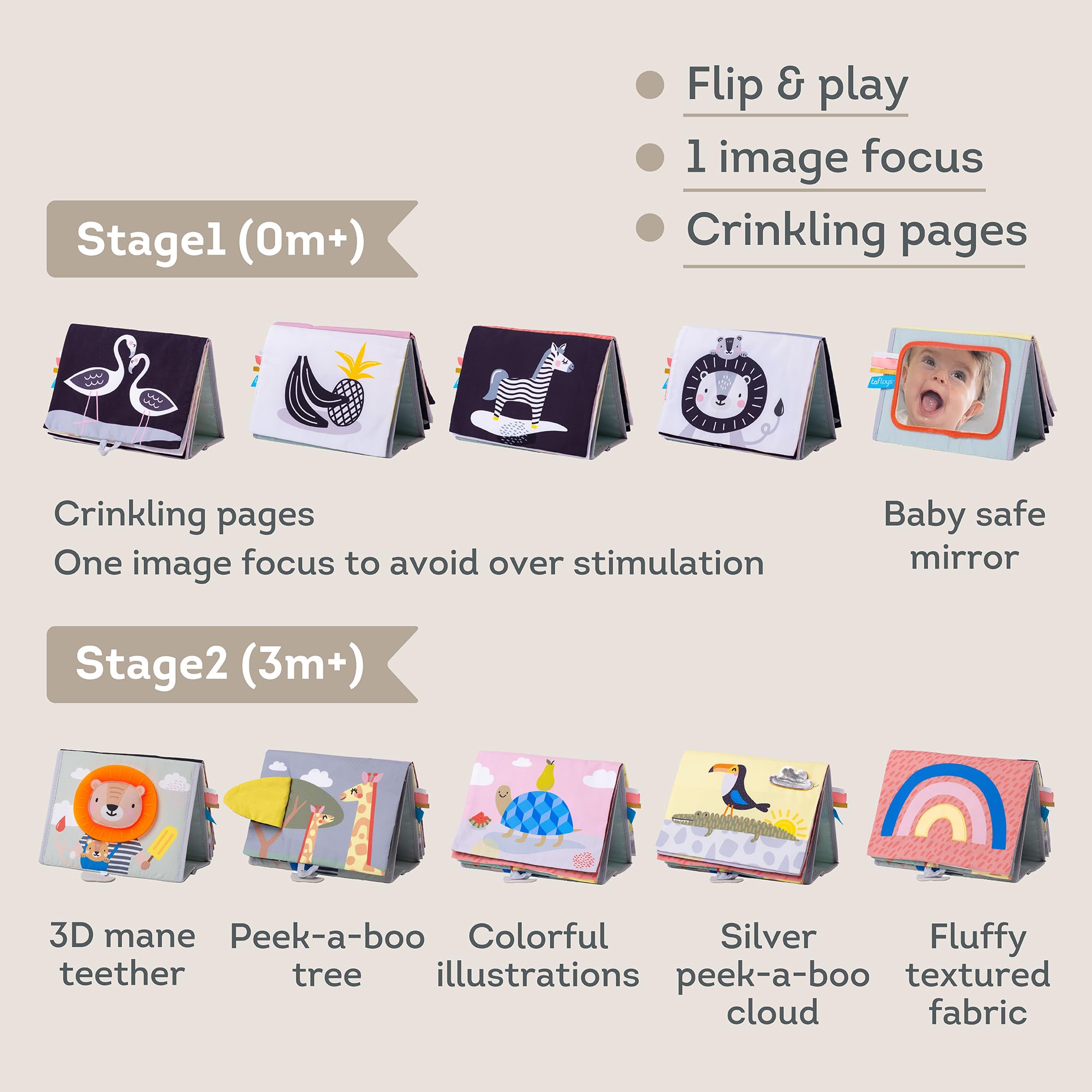 Savannah Stage 2 colorful illustrations for older infants