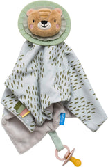 Taf Toys soft security blanket with Harry the lion and mane teether for soothing, early attachment