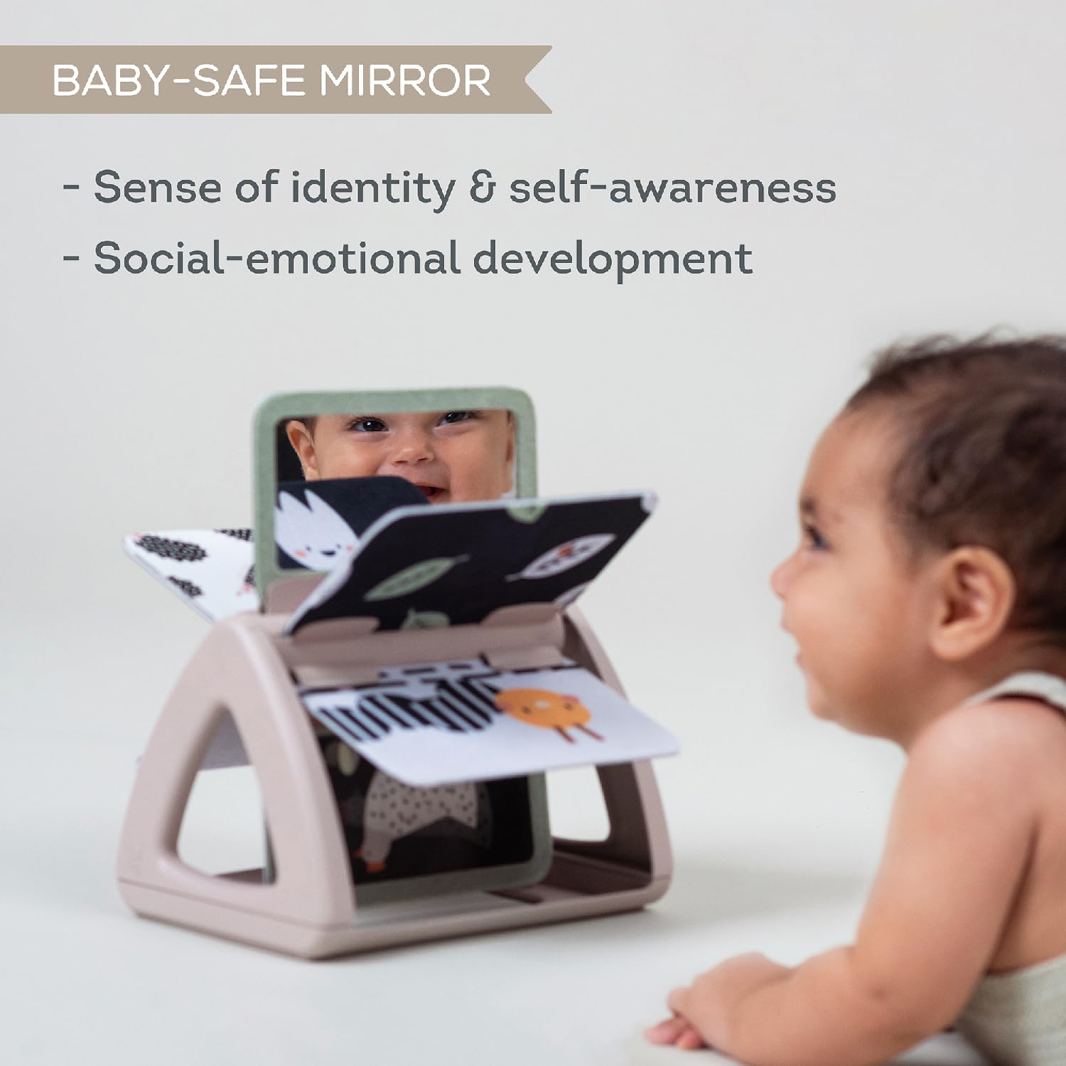 Taf Toys baby-safe materials ensure peaceful, worry-free handling for infants.