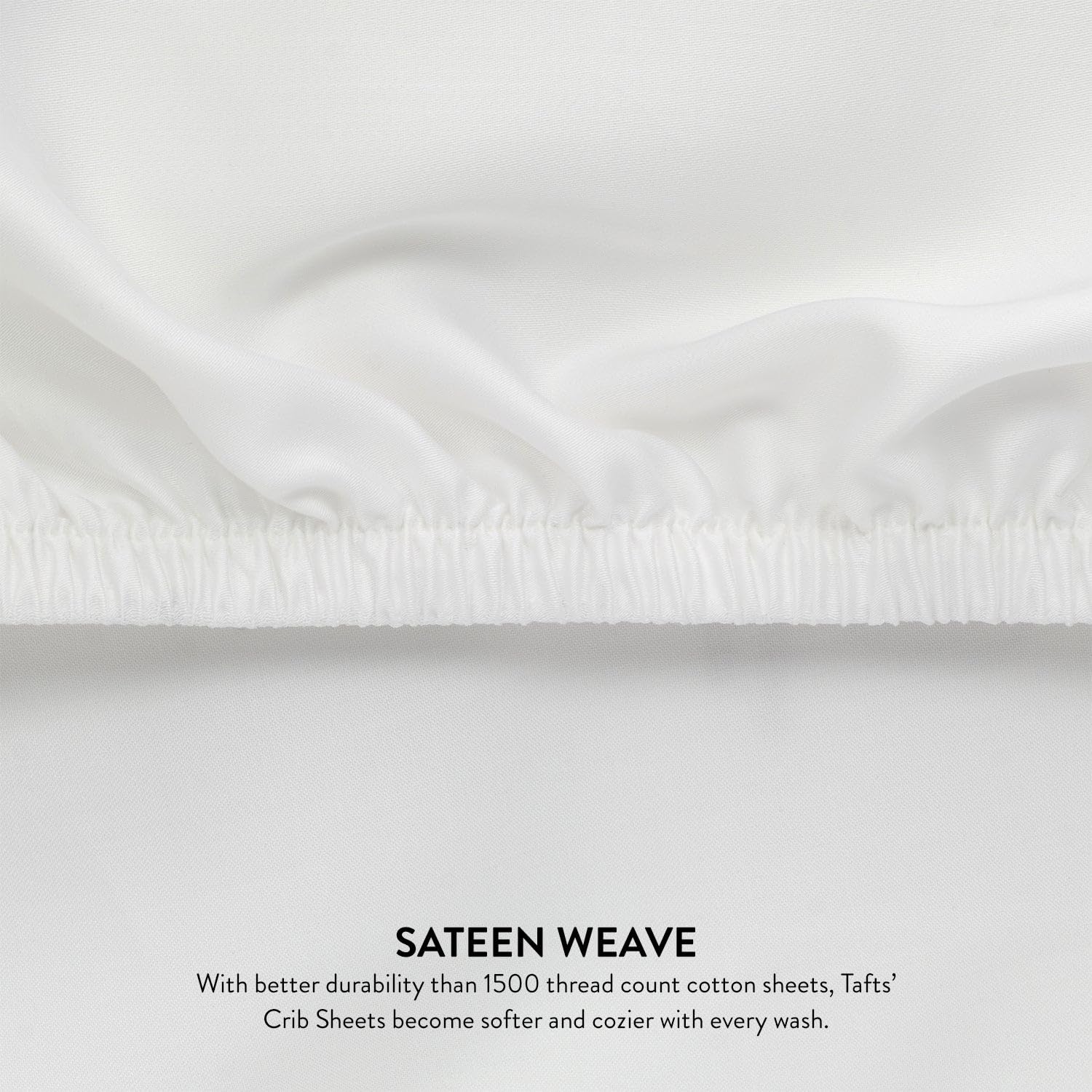 Tafts crib sheets cooling moisture-wicking fabric in action