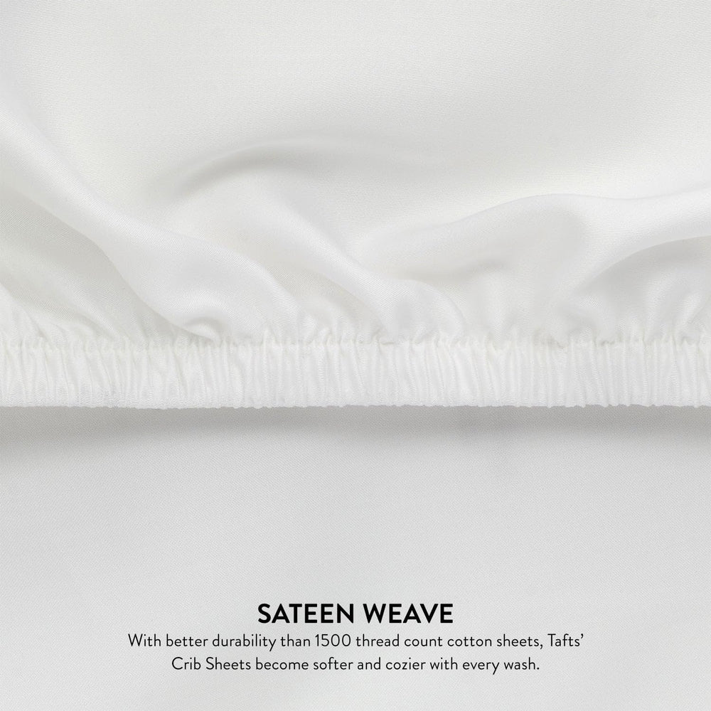 Tafts crib sheets cooling moisture-wicking fabric in action