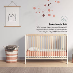 Tafts sateen weave delivers a silky-soft touch with lasting durability.