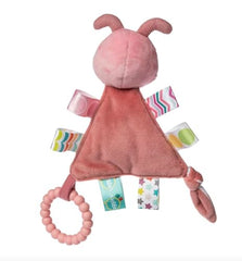 Taggies Camilla Caterpillar toy in stroller for on-the-go playtime
