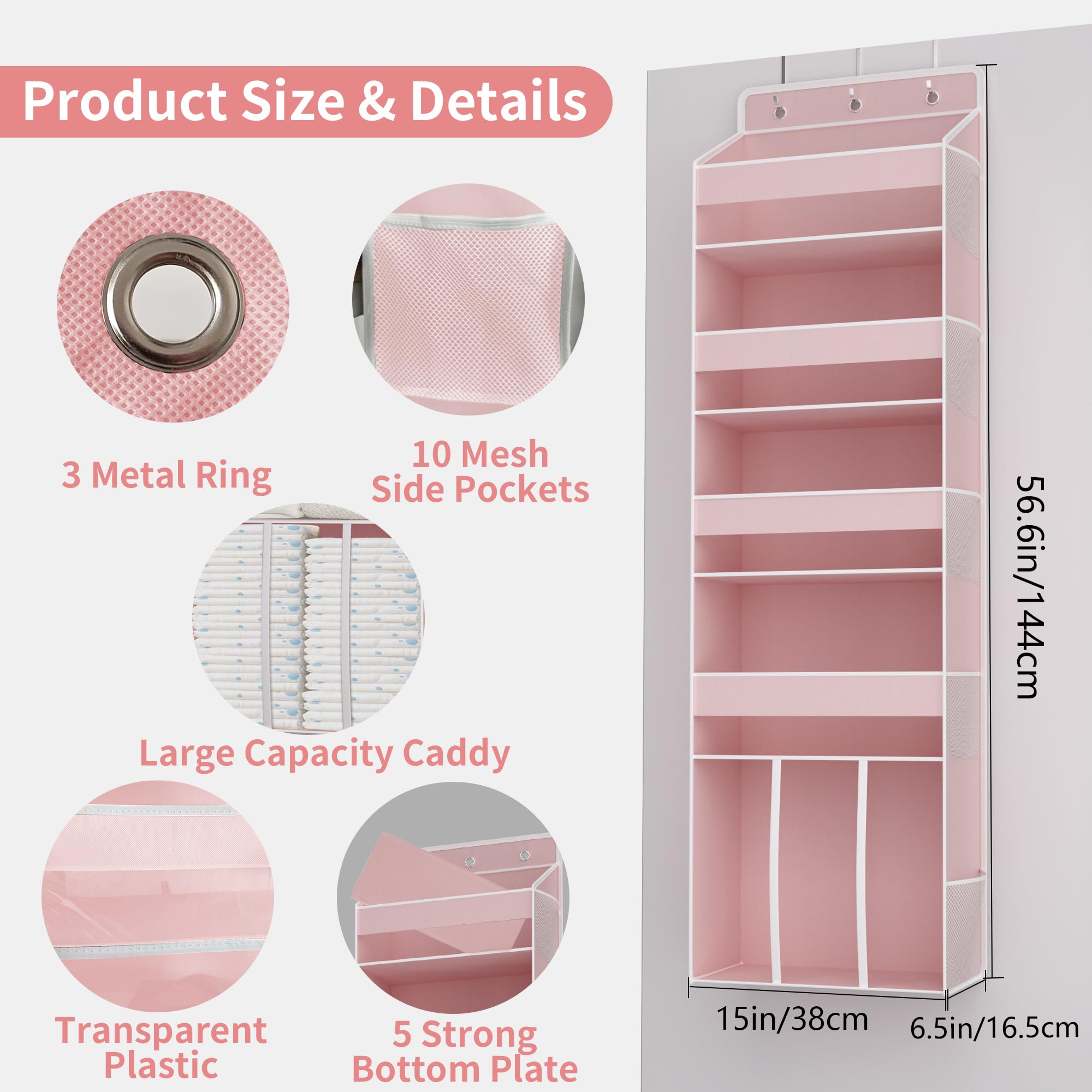 TAHAVICE nursery room organization shown in compact space-saving setup