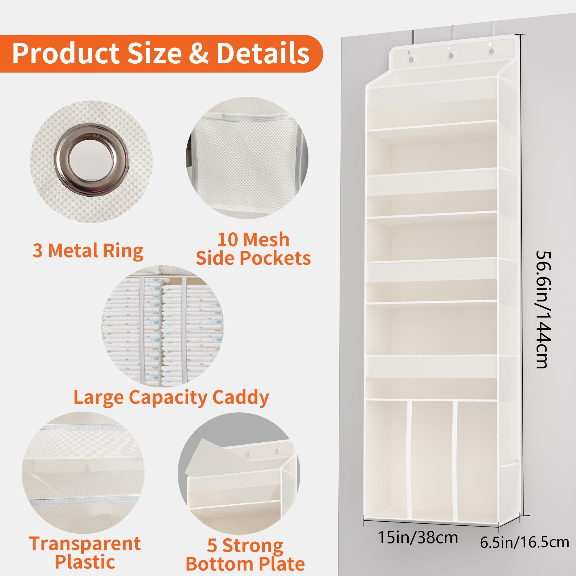 TAHAVICE versatile organizer suits nursery, bedroom, and beyond.