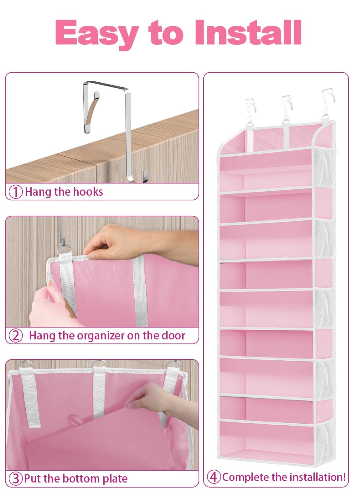 TAHAVICE visible front pocket contents for quick organization and at-a-glance access.