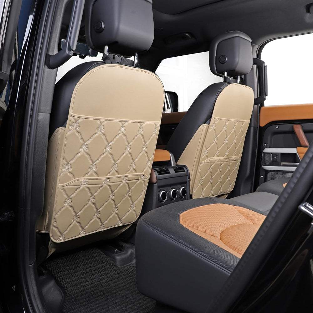 TAIKOO seat back protector fits most vehicles, helping keep upholstery pristine
