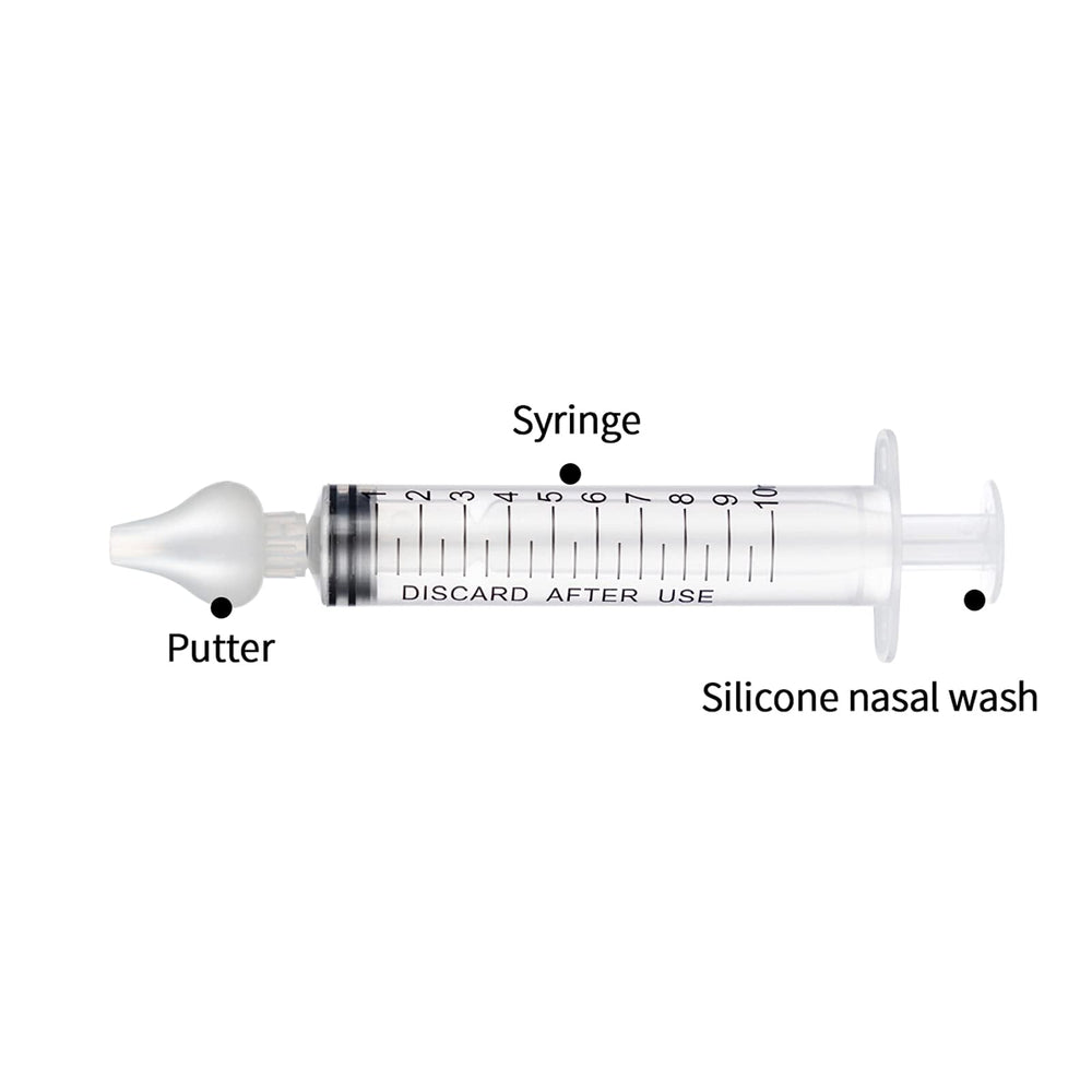 TAIKOUL baby nose care usage image shows safe, gentle cleansing routine.
