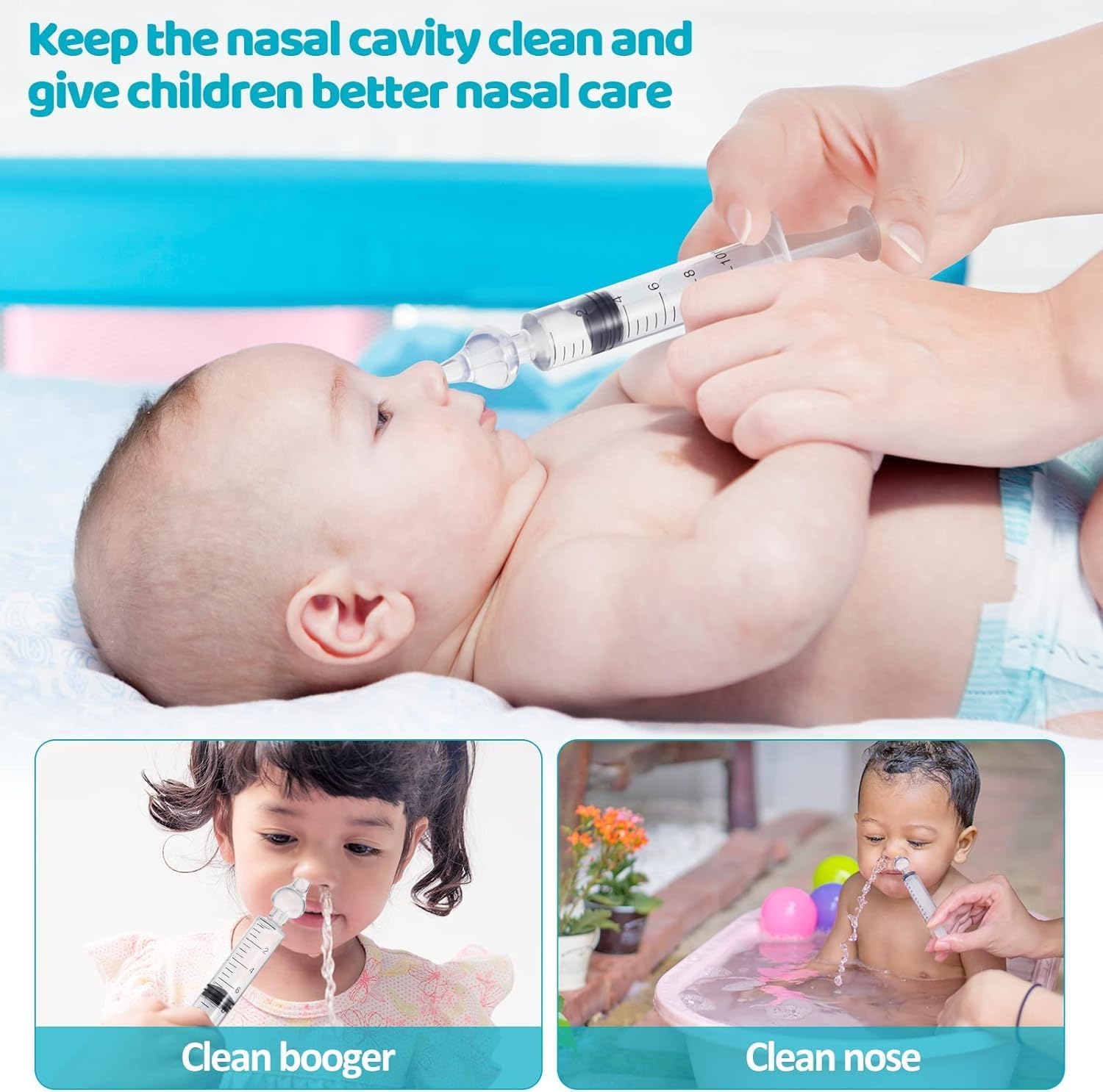 TAIKOUL nasal irrigator silicone tips highlight safe, reusable components for gentle cleansing.