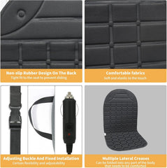 Tailerri cover with adjustable straps securing a snug-fit on seats