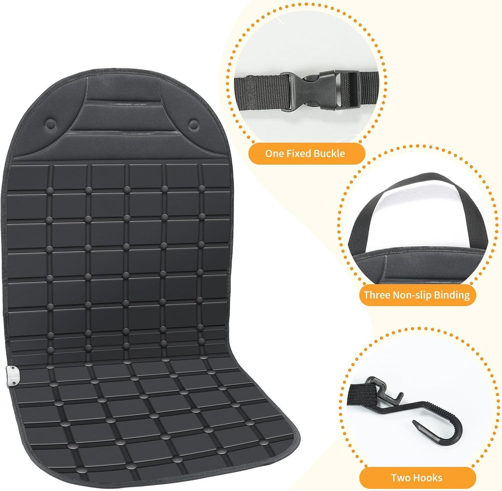 Tailerri seat cushion winter cover fabric close-up highlighting breathable, durable material