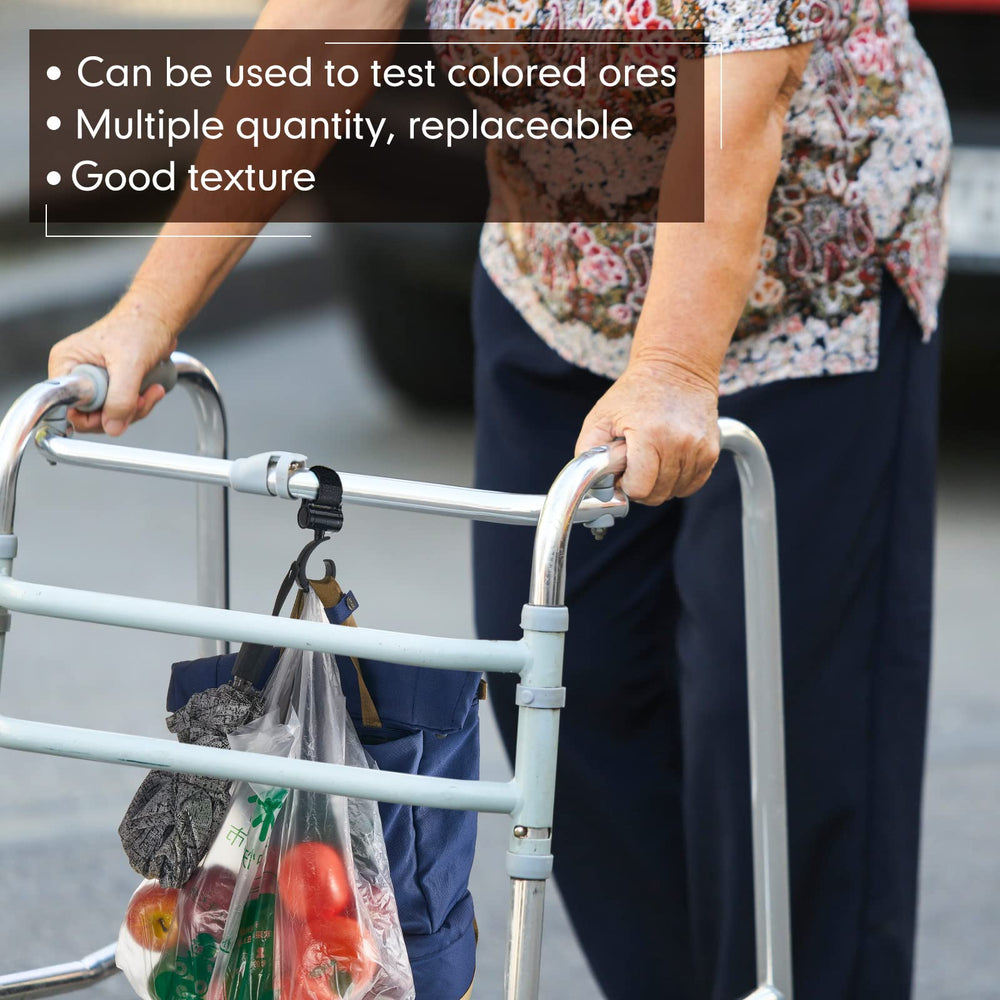 Taiyin wheelchair hook keeps items within reach during outings