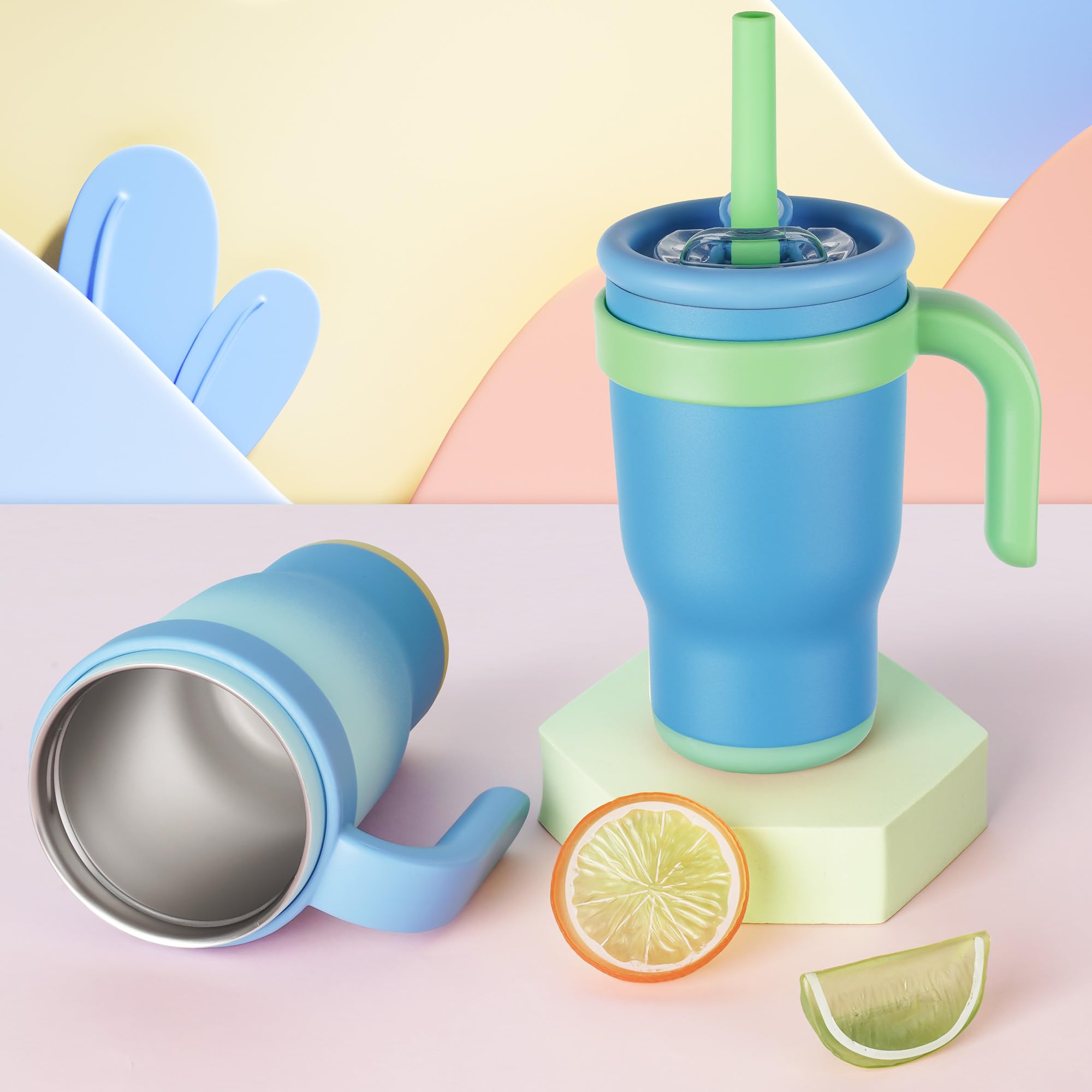 TAKYIT easy-grip handles support little hands learning to drink