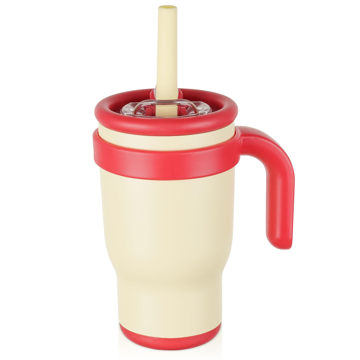 TAKYIT toddler sippy cup with handle for easy-grip learning