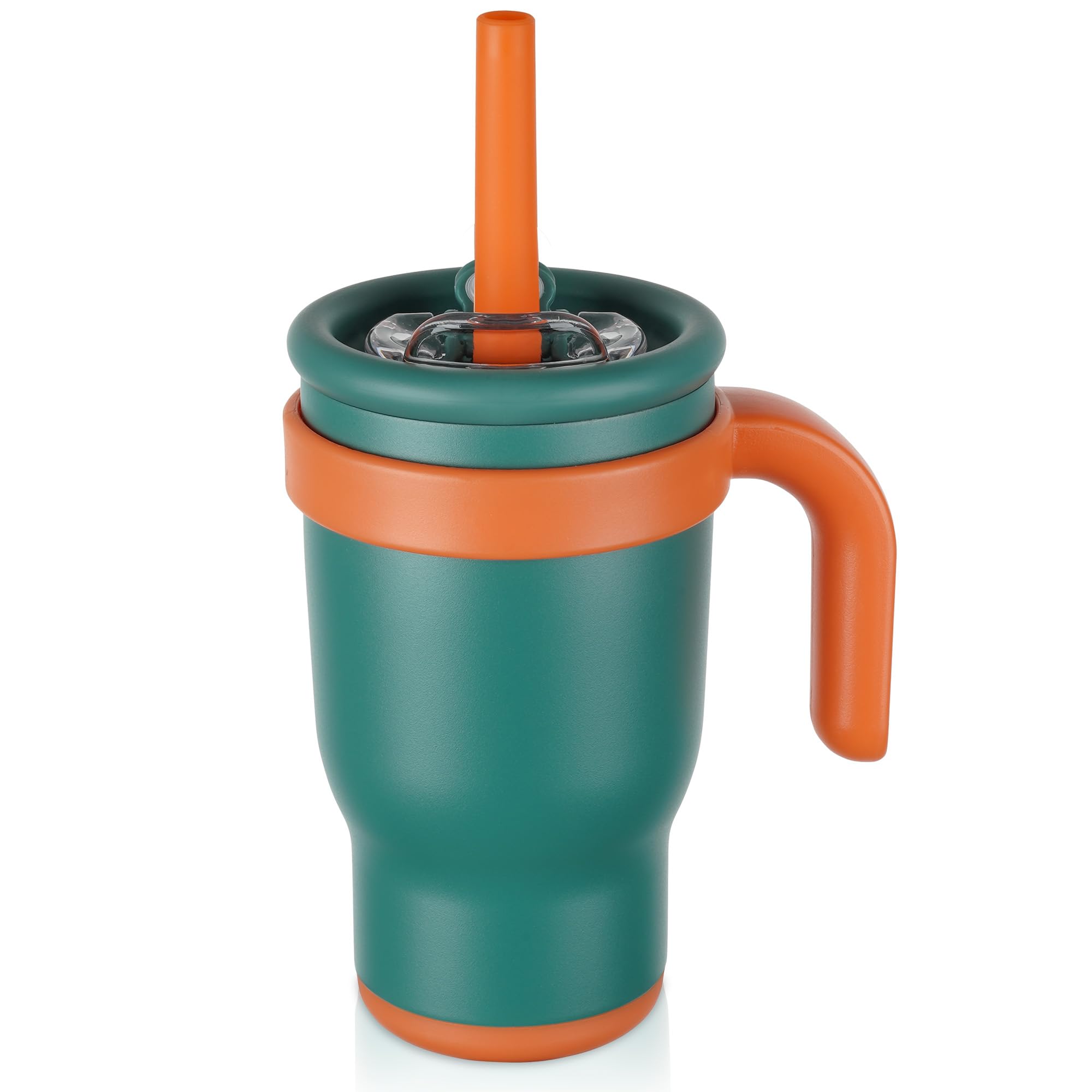 TAKYIT toddler sippy cup with handle for easy grip and mess-free sipping.