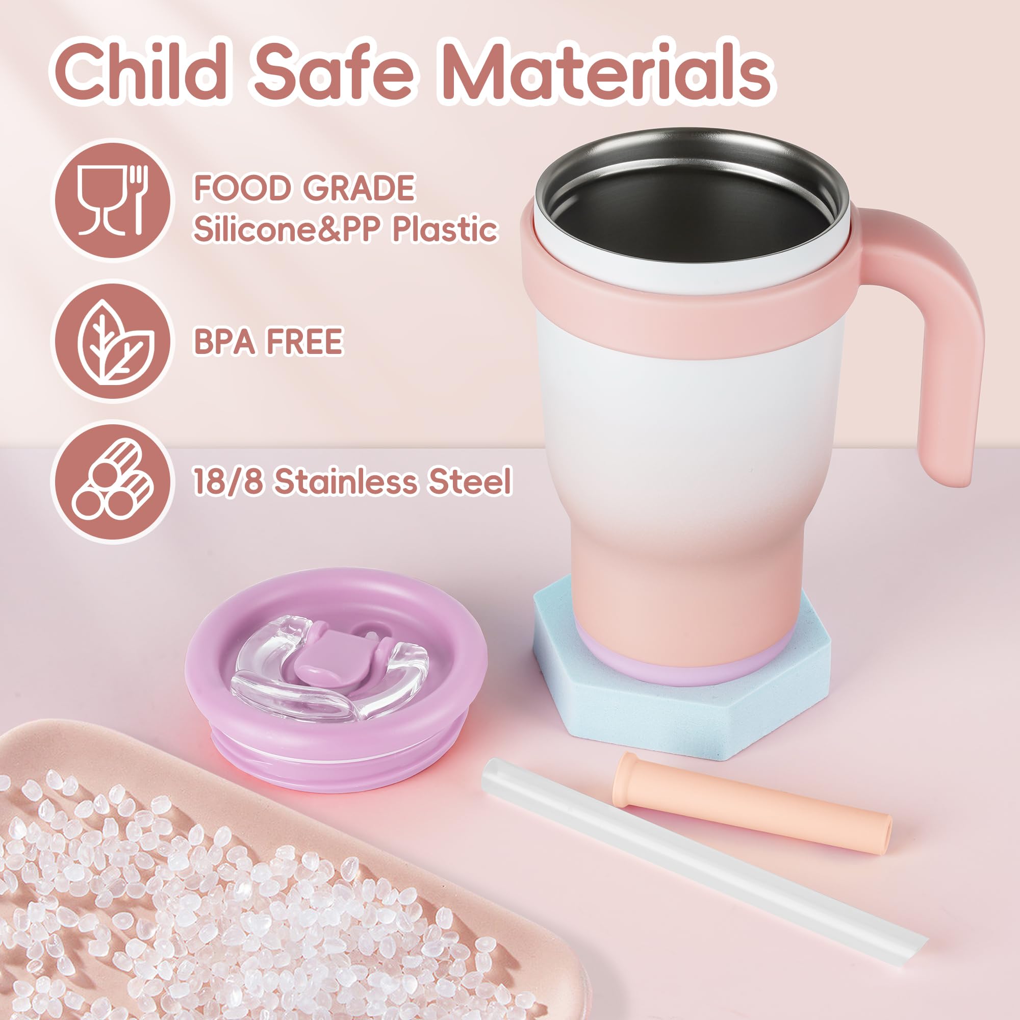 TAKYIT toddler sippy straw-lid shows spill-proof lid for mess-free meals on the go