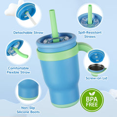 TAKYIT vacuum-insulated stainless steel body keeps drinks cold or warm