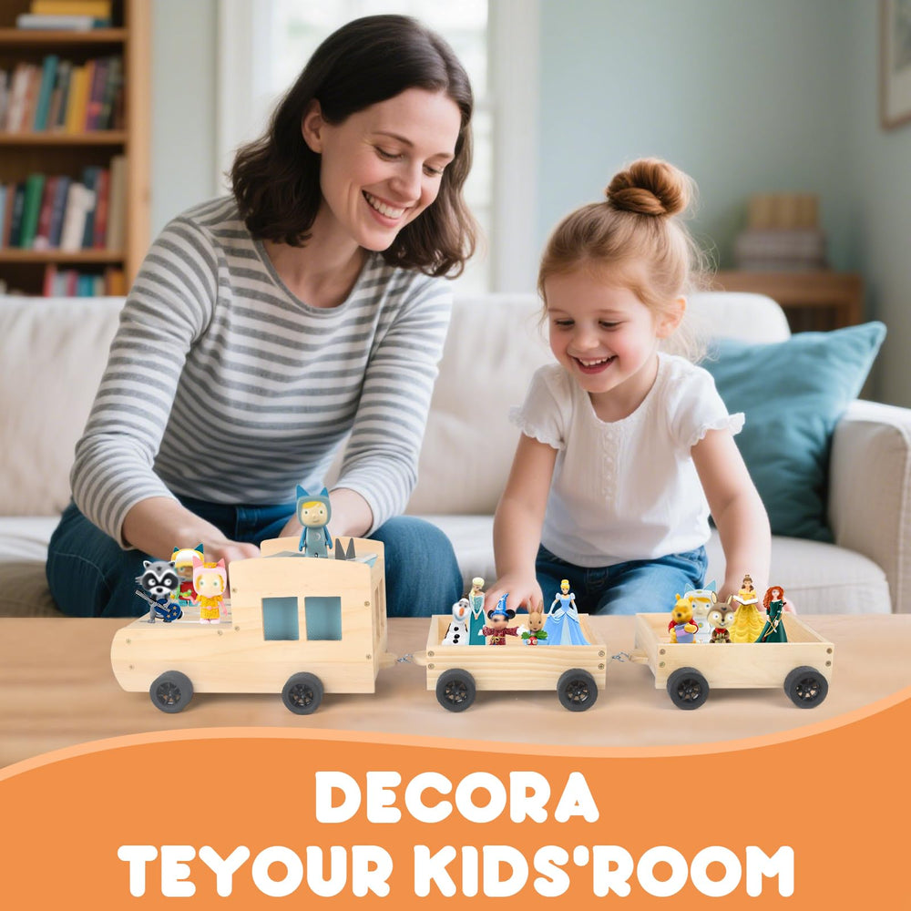 Taladad FSC-certified wood with natural finish offers durable, child-friendly styling.