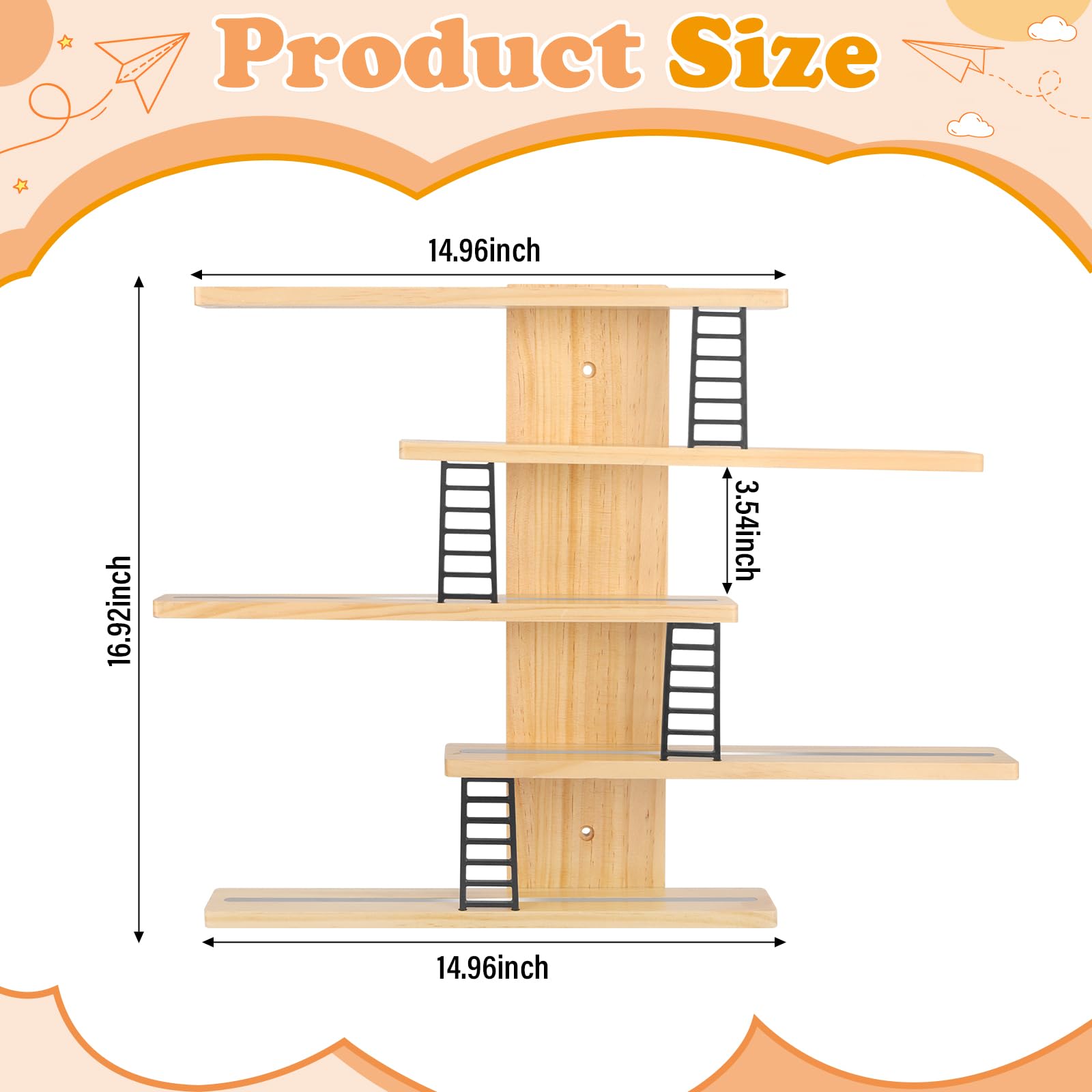 Taladad Tonie shelf magnet hold Tonies ensures characters stay in place during playtime