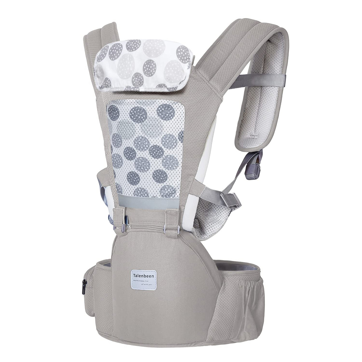 TALENBEEN baby-carrier soft-breathable-material for gentle, all-day comfort on skin-friendly wear.
