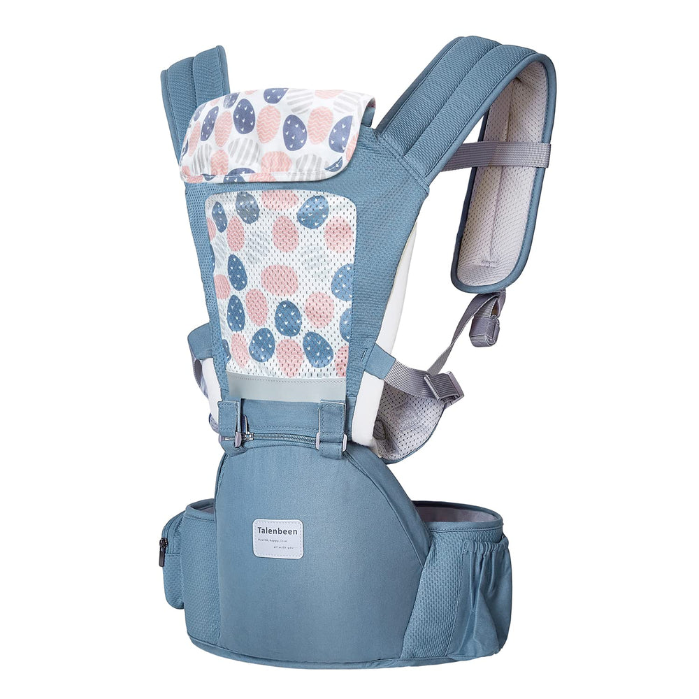 TALENBEEN baby carrier with soft cotton material provides all-season comfort.