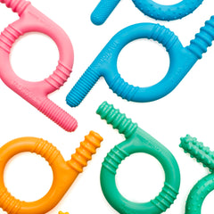 TalkTools Baby Chewy green color used in sensory warmups to boost engagement and readiness