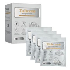 Talovee Official Washing Block packaging with 160 tablets for quick bottle cleaning.