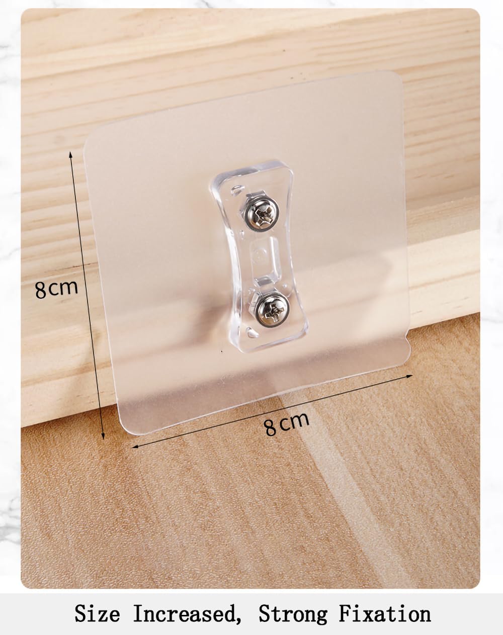 TAMDESG no drill install demonstrates easy adhesive base setup