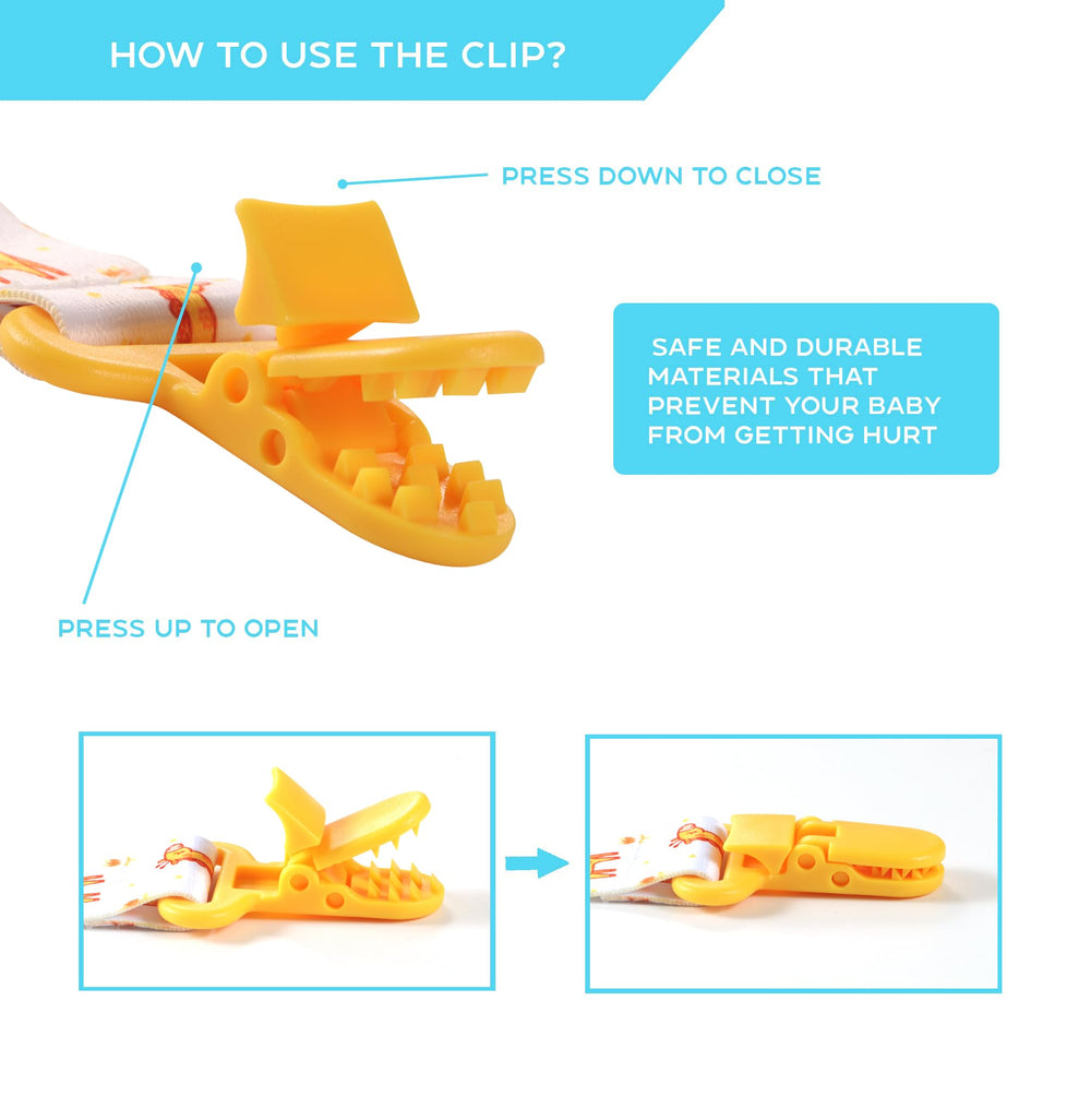 Tamhoo unbreakable clip grips fabrics securely during daily activities.