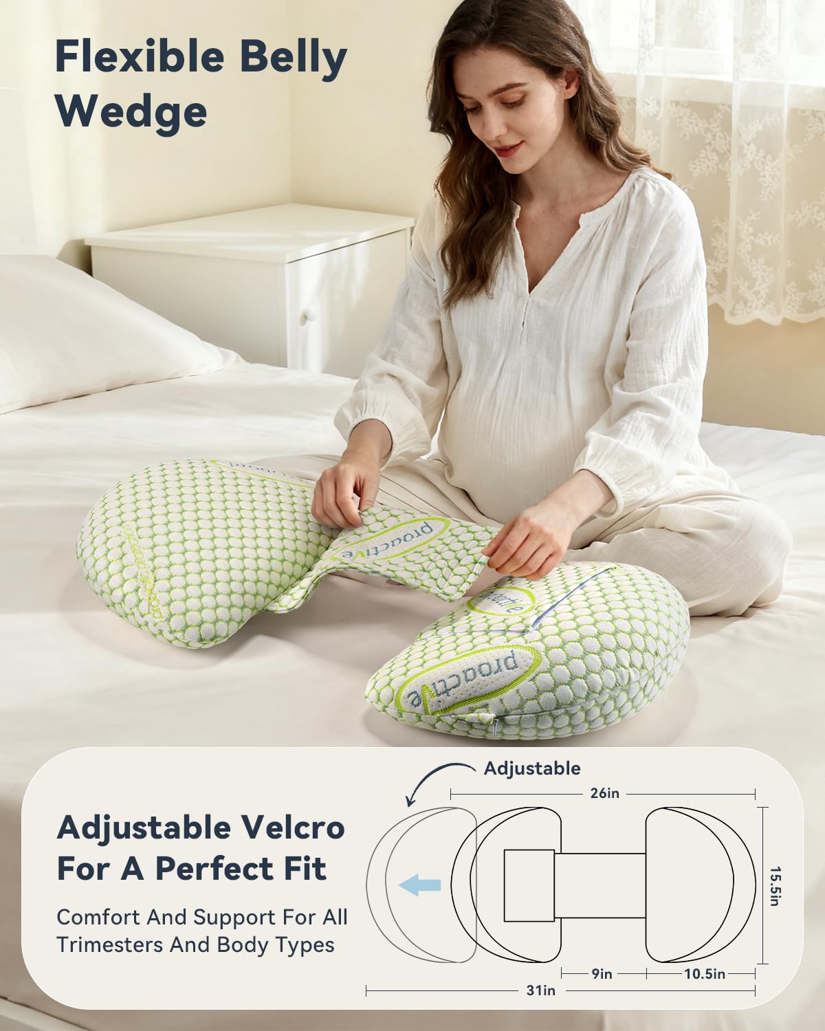 Tamiaia cooling cover on pillow for breathable, easy-clean comfort