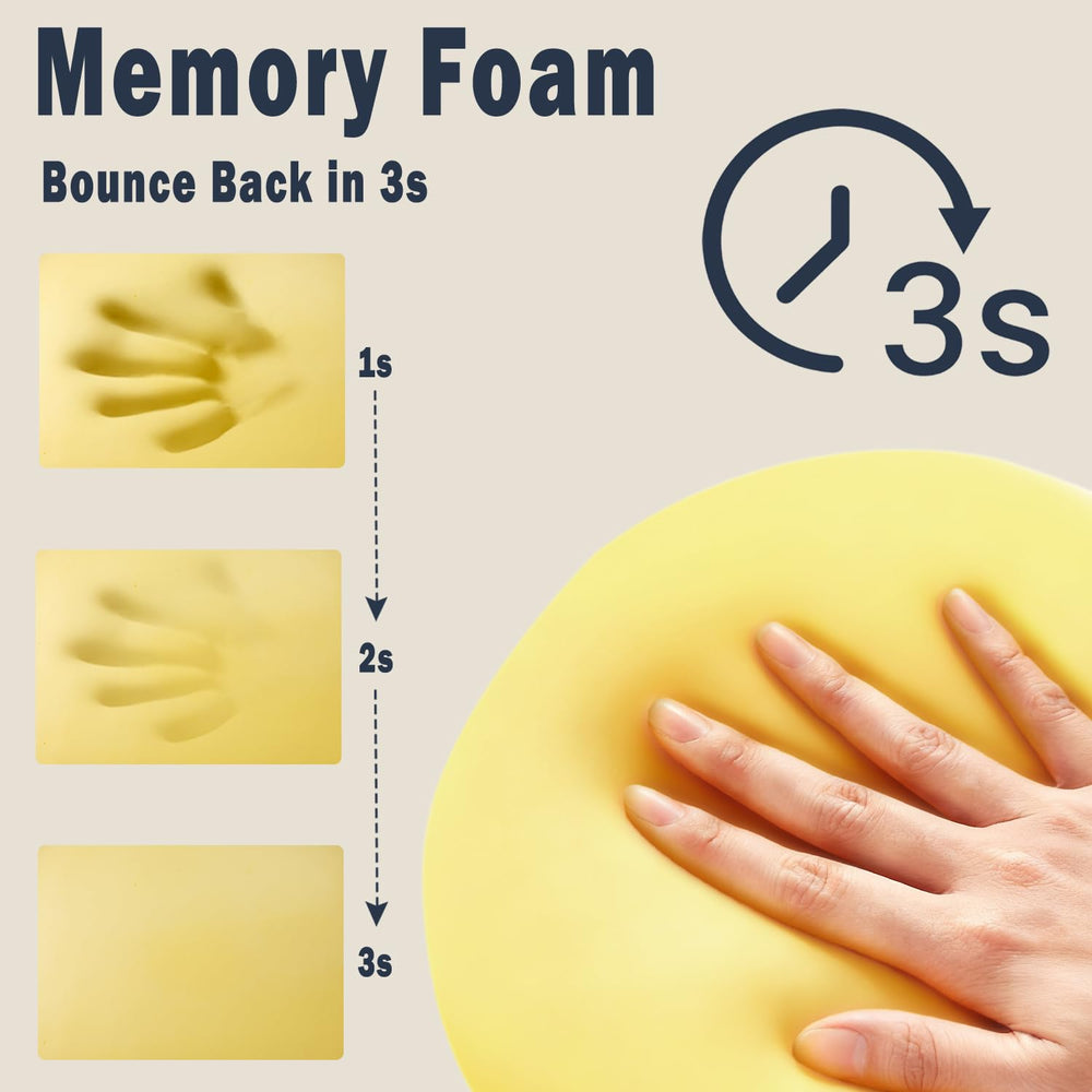 Tamiaia maternity memory-foam wedge provides adjustable belly and spine alignment