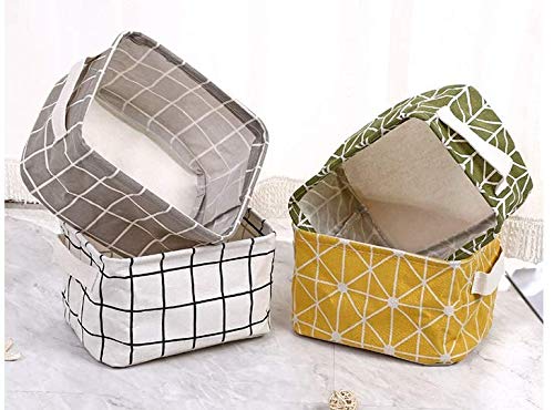 Tamicy foldable-canvas-bin saves space when not in use.