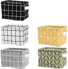 Tamicy makeup-organizer bin keeps vanity tidy and easily accessible.