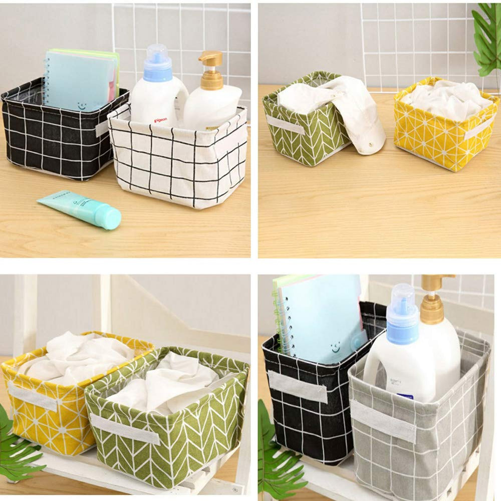 Tamicy modern-design bin adds chic touch to rooms.