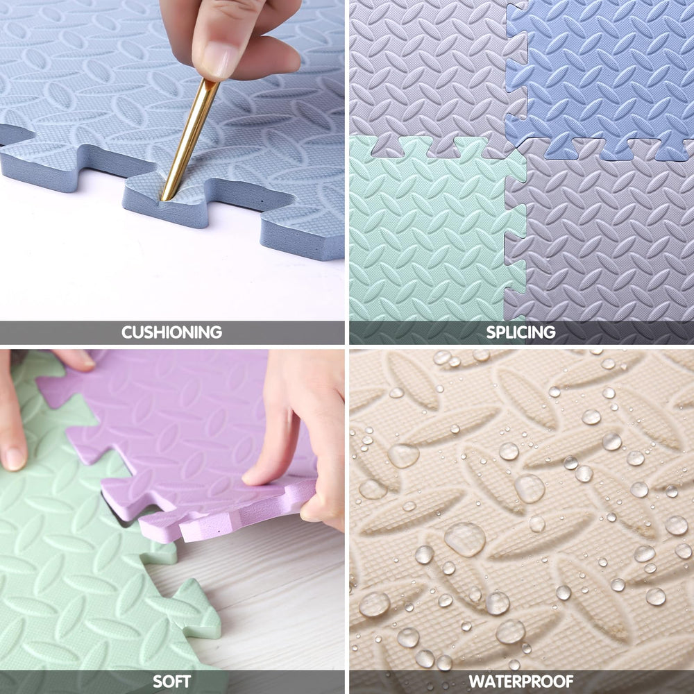 Tamiplay color-varied tiles stimulate early brain development through playful color patterns.
