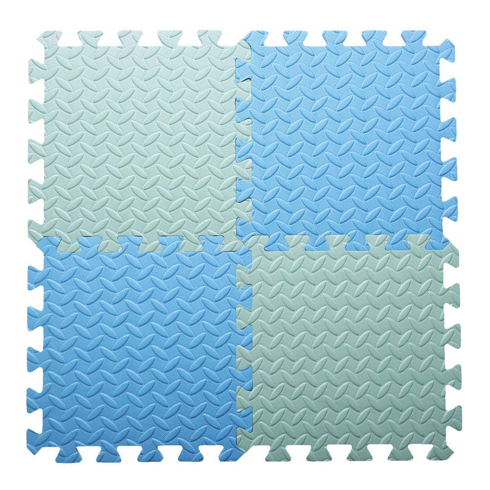 Tamiplay leaf-texture foam mat provides non-slip grip for active play