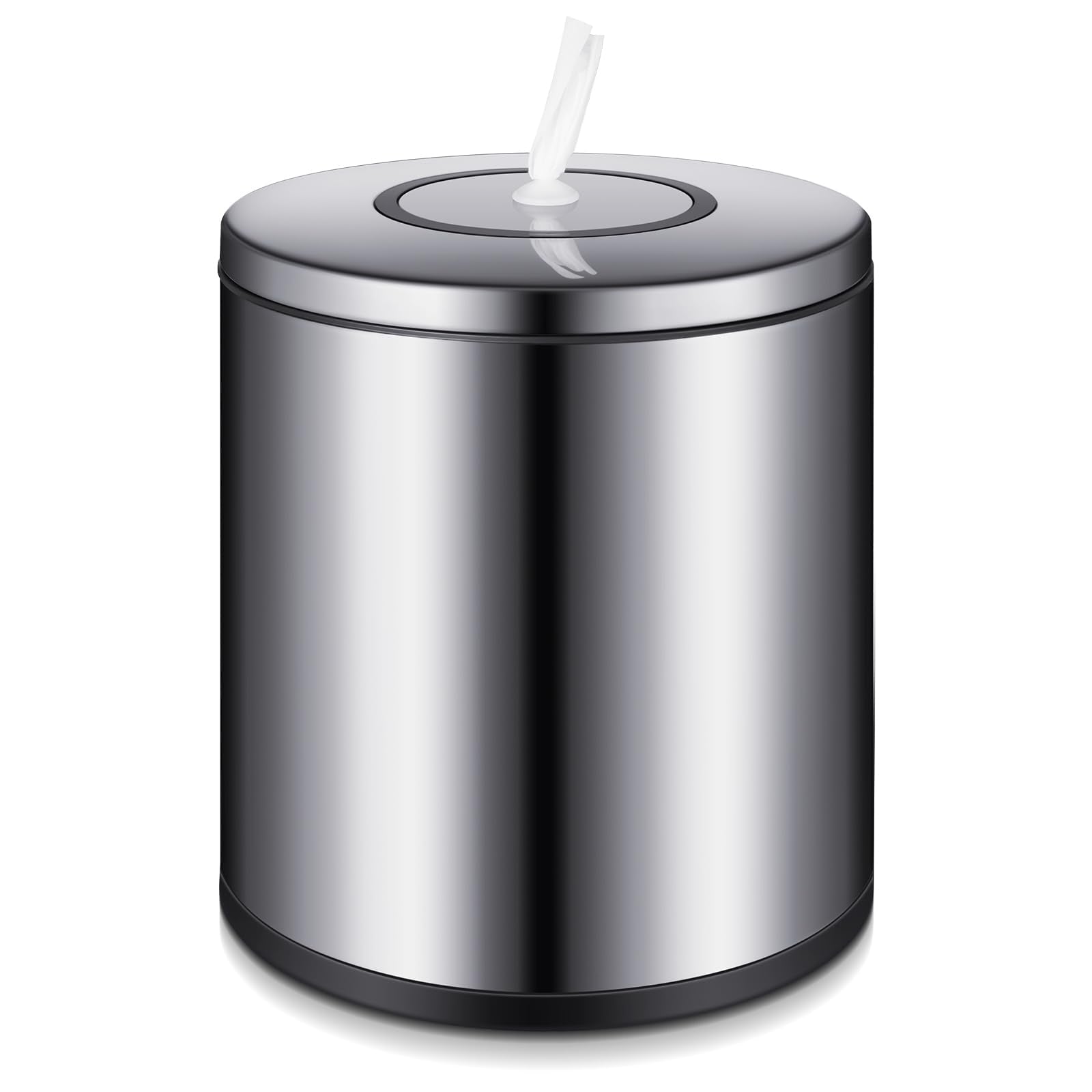 Tandefio wipe dispenser with silver finish offers sleek durability for high-traffic spaces.