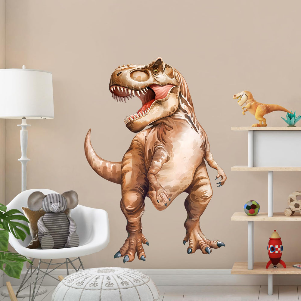 Tanlaby dinosaur wall stickers offer easy peel-and-stick application for quick room updates.